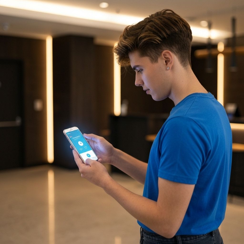 Check-in automático desde el móvil